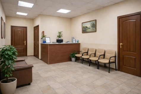 холл клиники доктора Гладышева